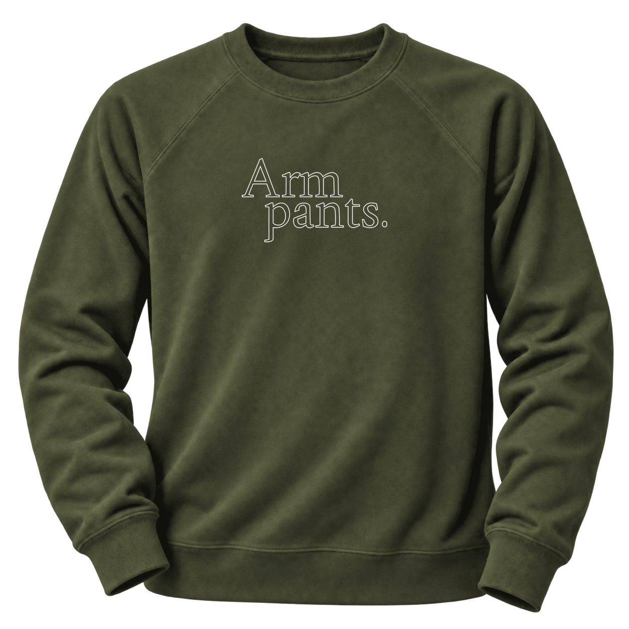 Olive lightweight Armpants sweatshirt