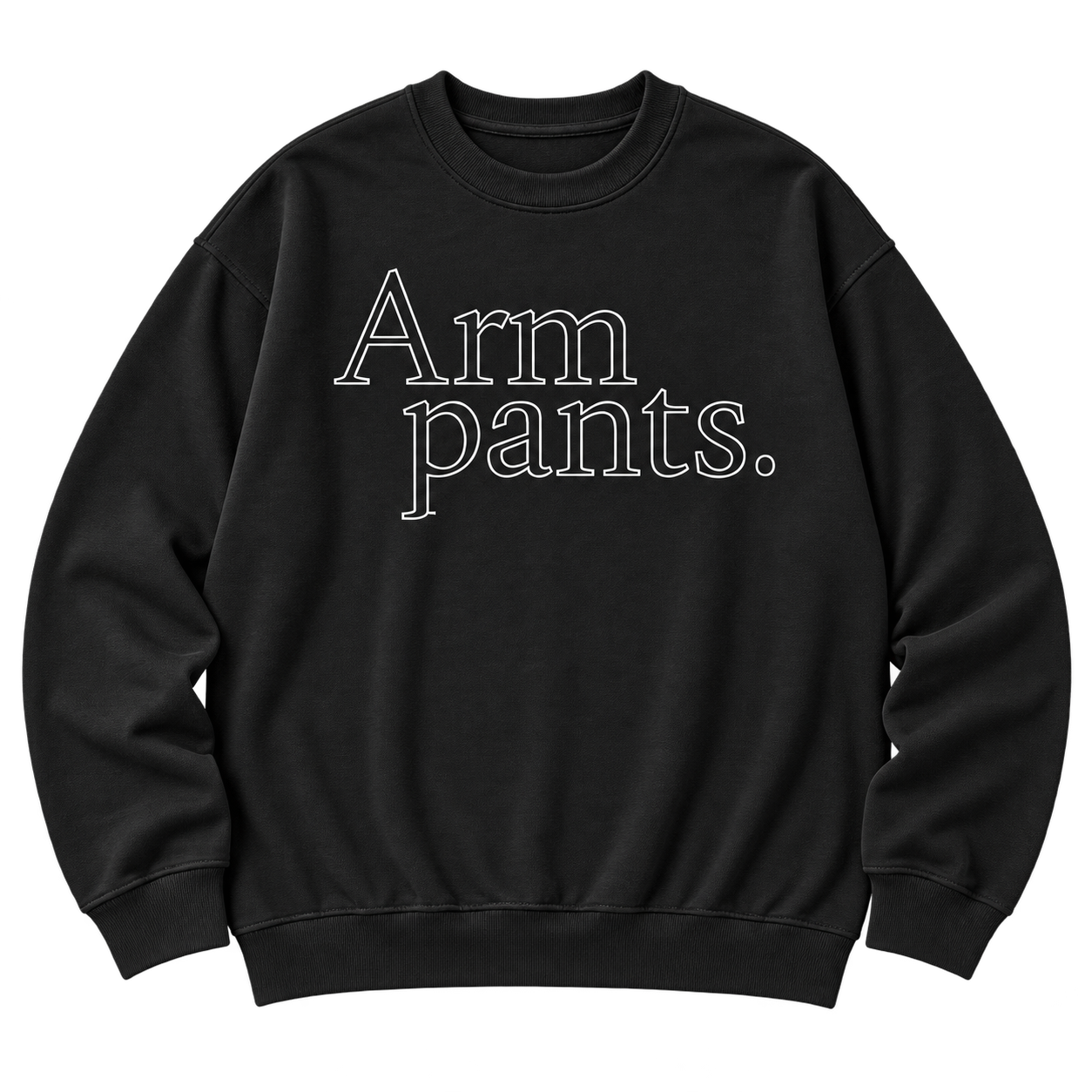 Black lightweight Armpants sweatshirt