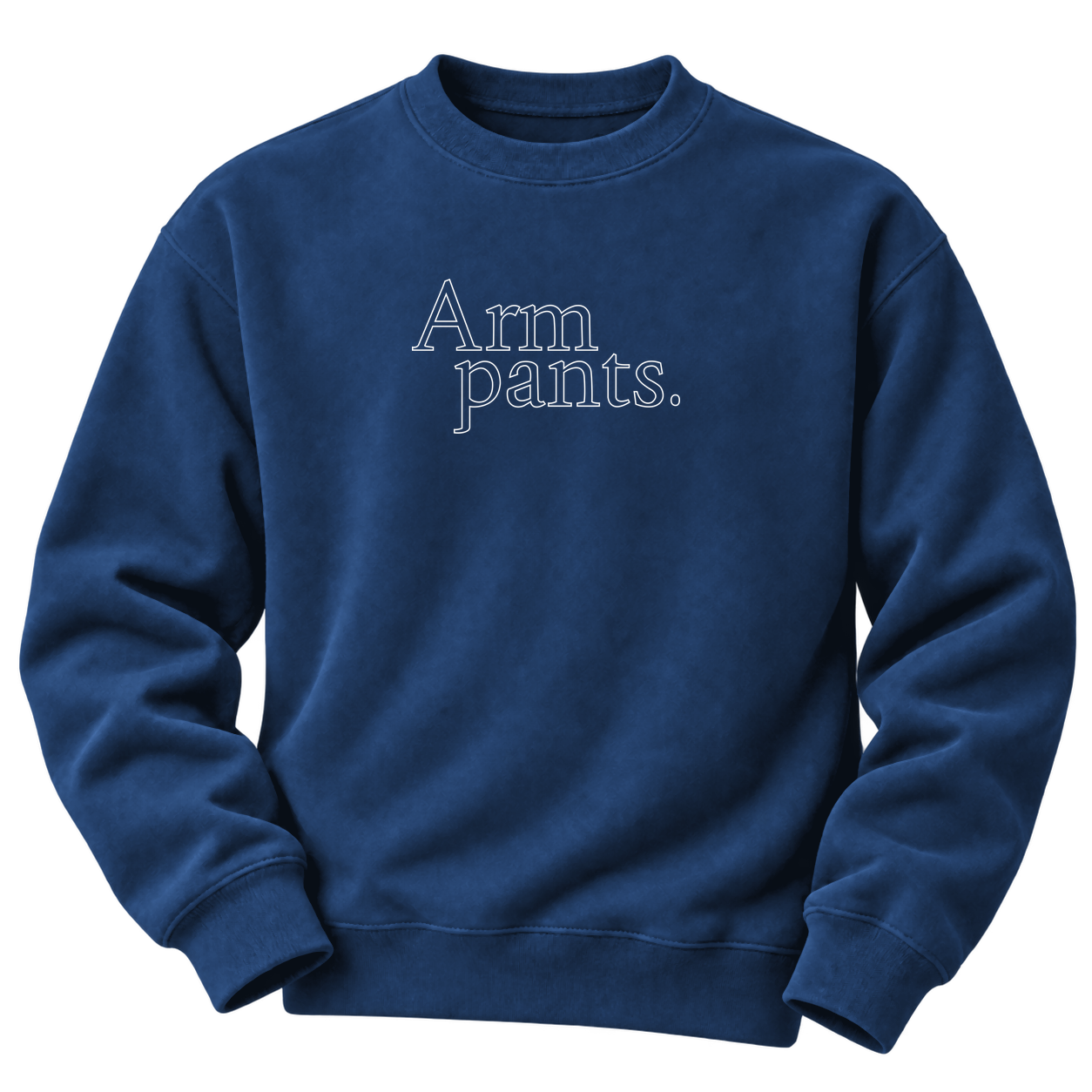 Royal blue midweight Armpants sweatshirt