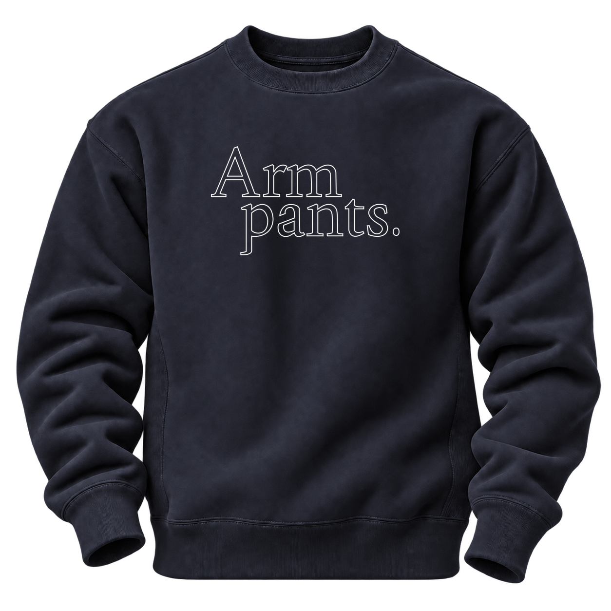 Ink navy heavyweight Armpants sweatshirt